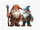Desenhos de Gnomos para colorir