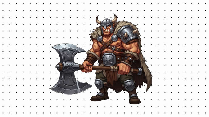 Desenhos de Guerreiros Fortes para colorir