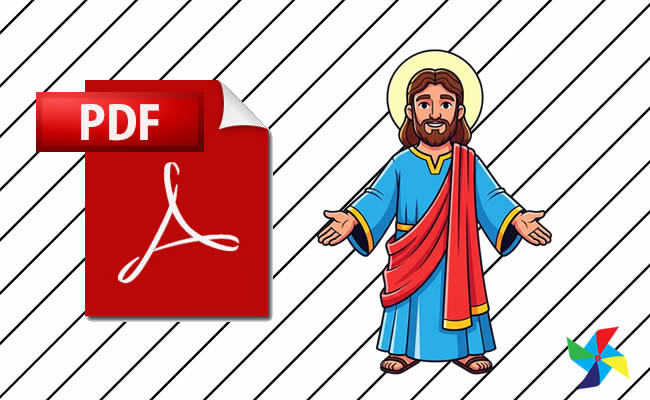 Desenhos de Jesus Fazendo Milagres em PDF