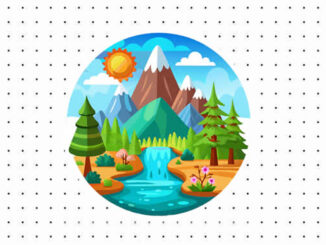Desenhos de Natureza para colorir