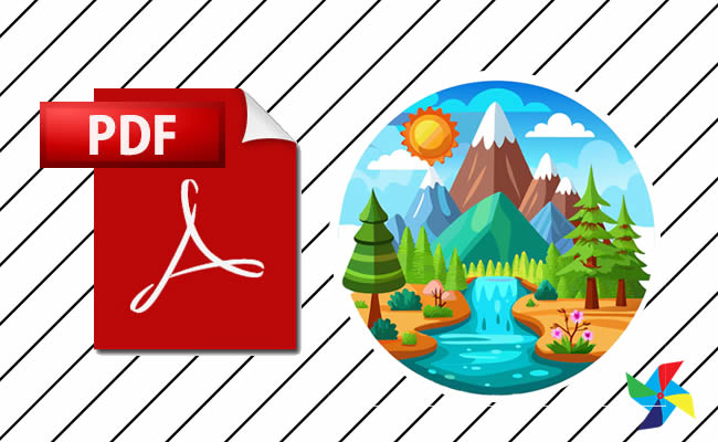Desenhos de Natureza em PDF