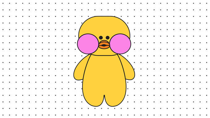 Desenhos de Paper Dcuk para colorir