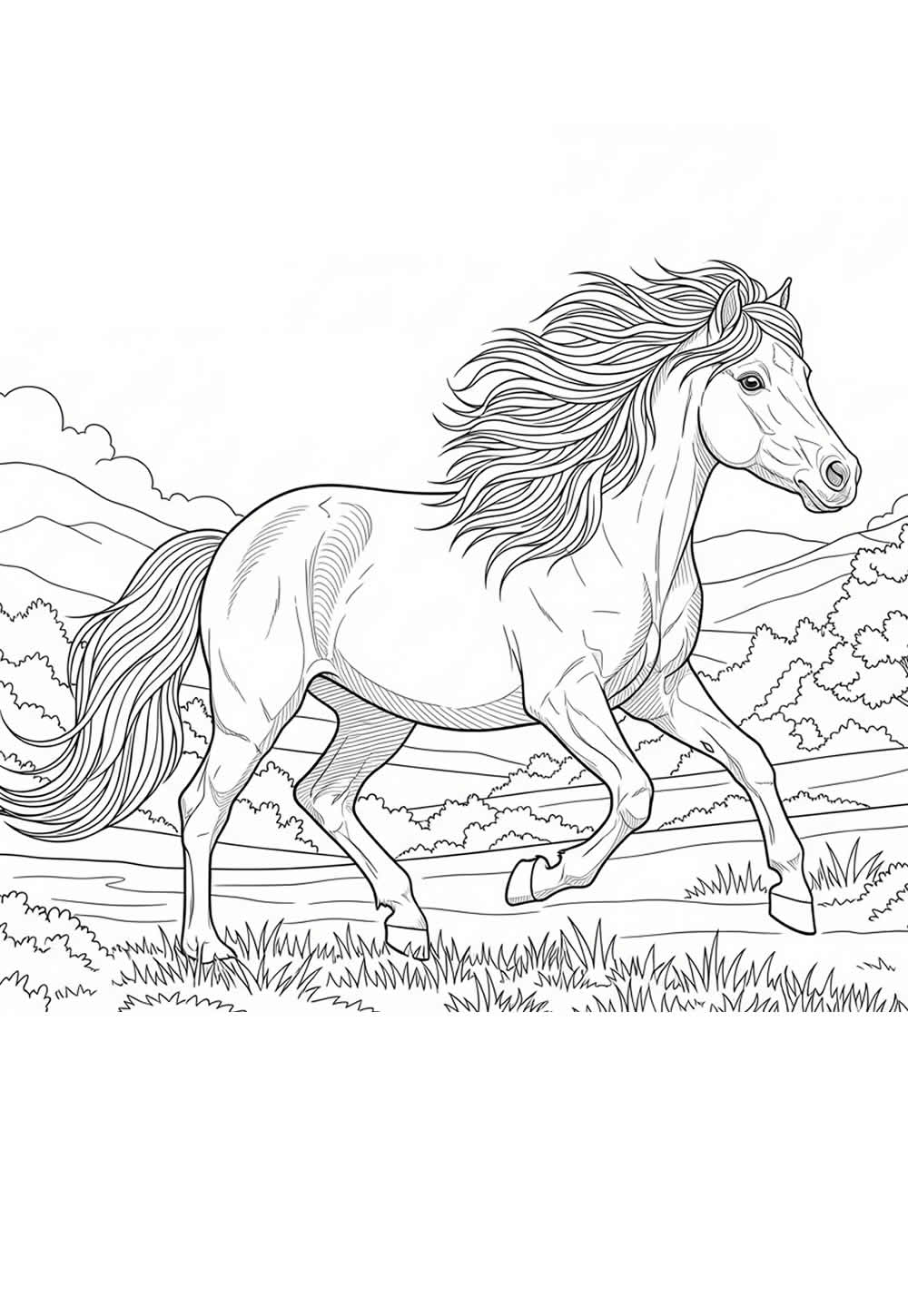 Desenhos de Pônei em PDF