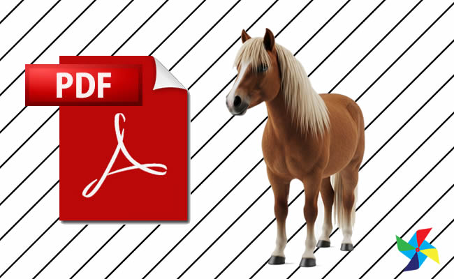 Desenhos de Pônei em PDF