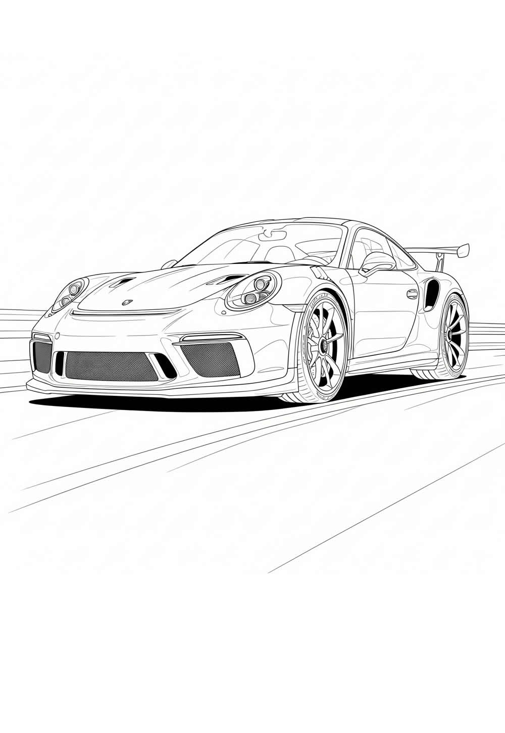 Desenho de Porsche
