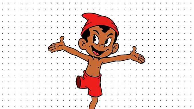 Desenhos de Saci-Pererê para colorir