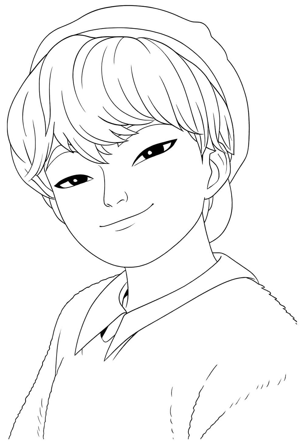 Desenhos do Saja Boys para colorir - Baby
