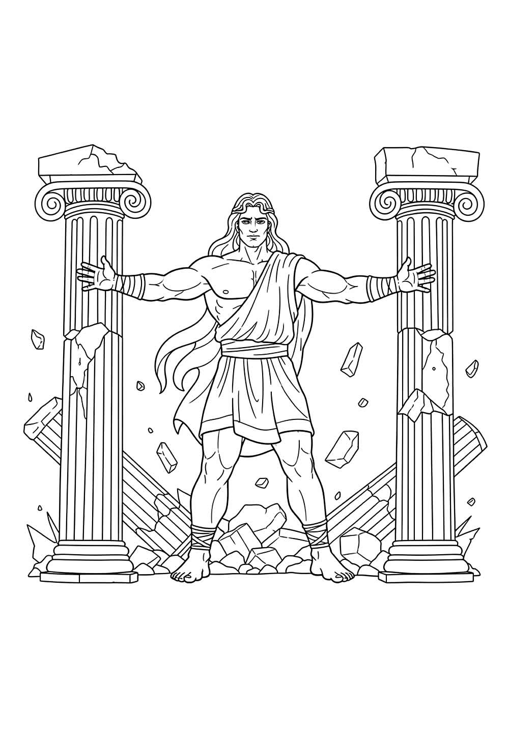 Pintar Desenho de Sansão