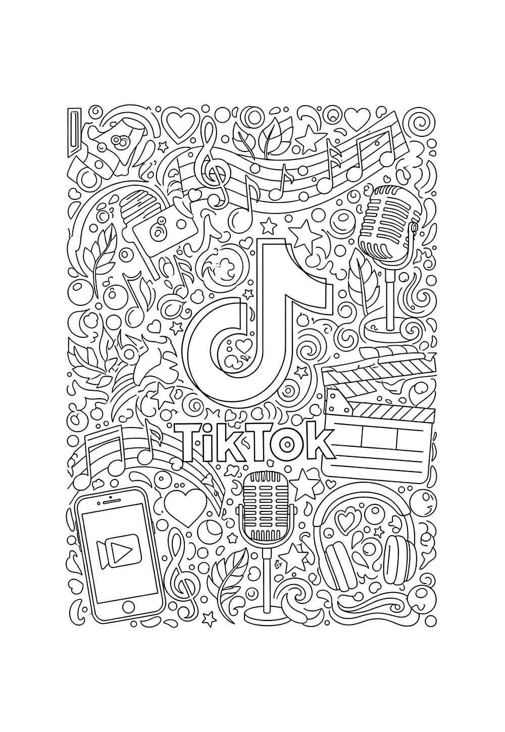 Desenho do TikTok