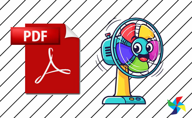 Desenhos de Ventilador em PDF