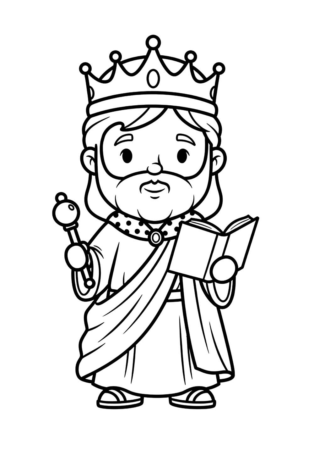 Desenho do Rei Salomão