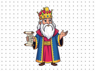 Desenhos do Rei Salomão para colorir