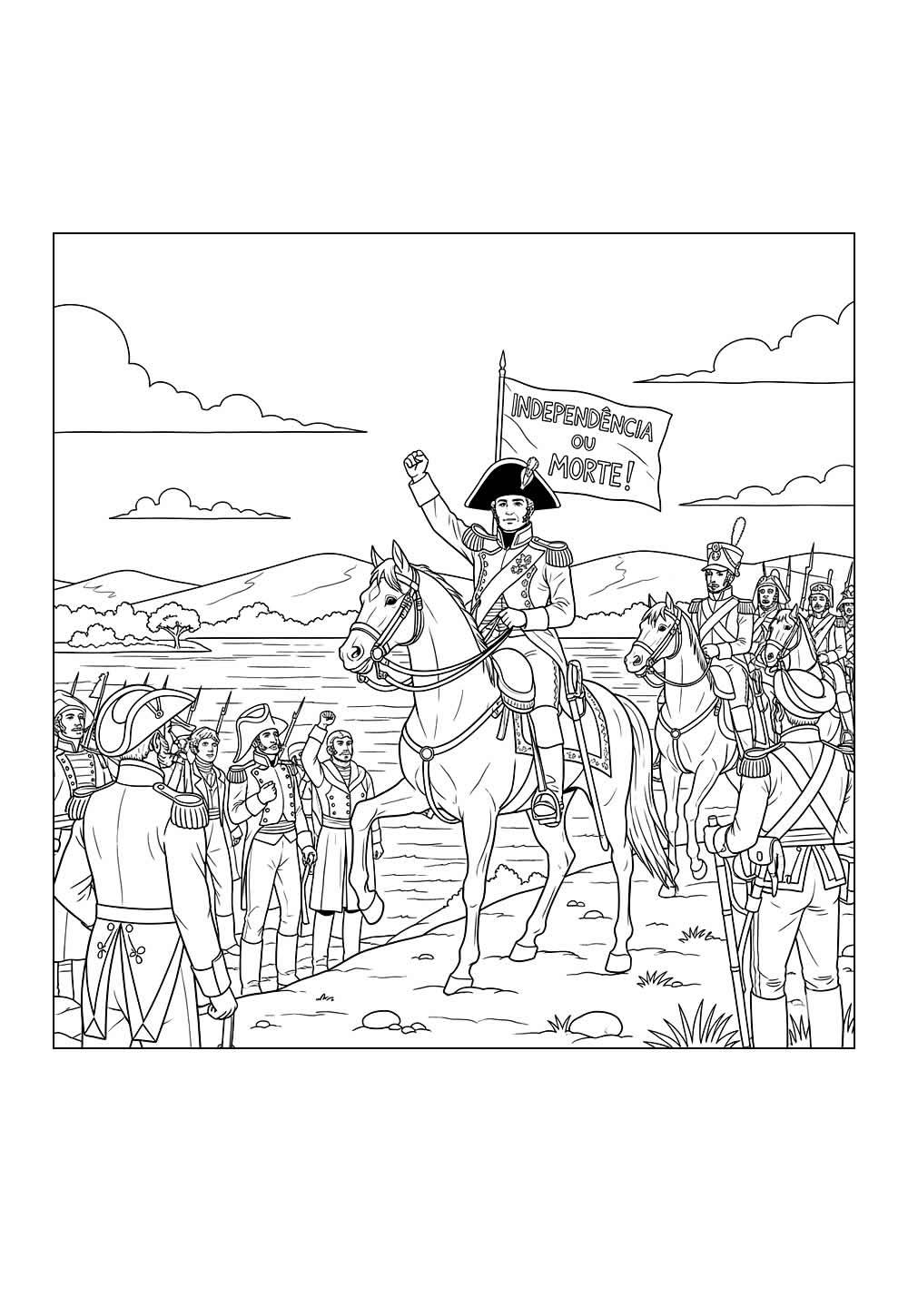 Desenhos de Independência do Brasil