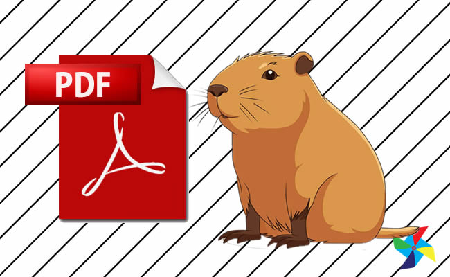 Desenhos de Capivara em PDF