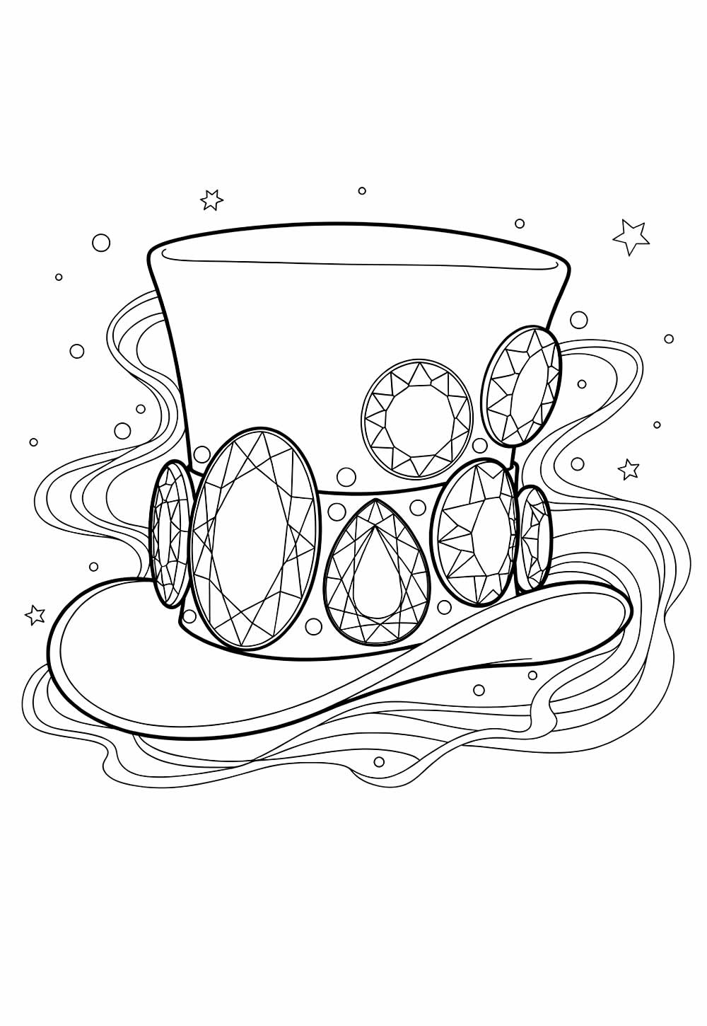 Desenho para Colorir de Cartola