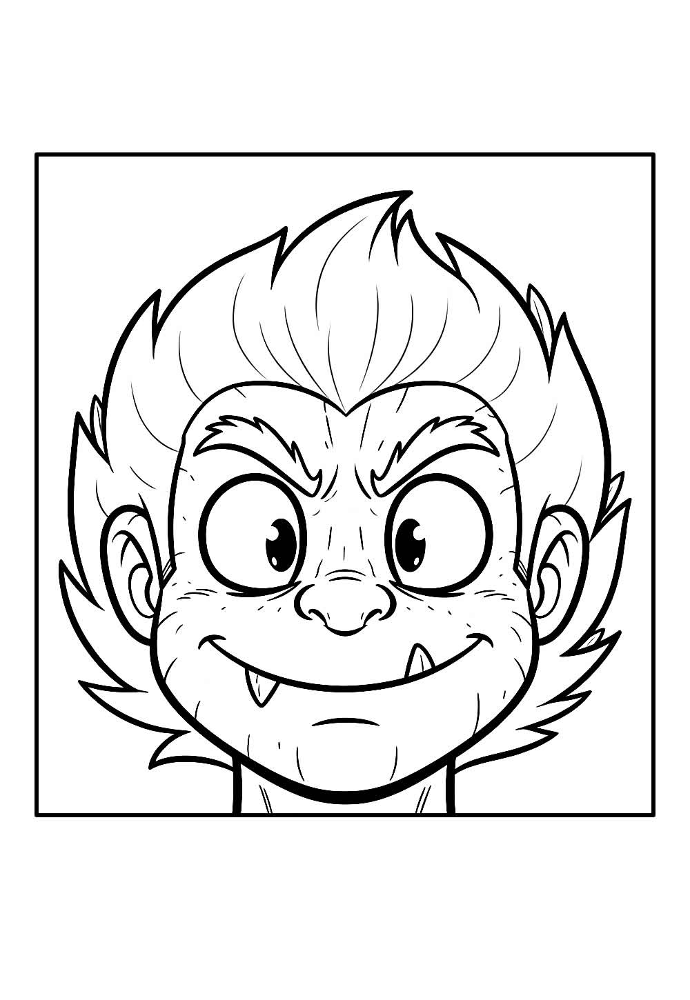 Desenho do Curupira