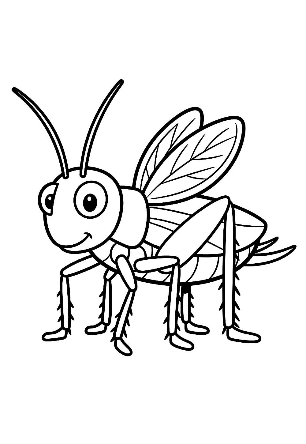 Desenho de Grilo