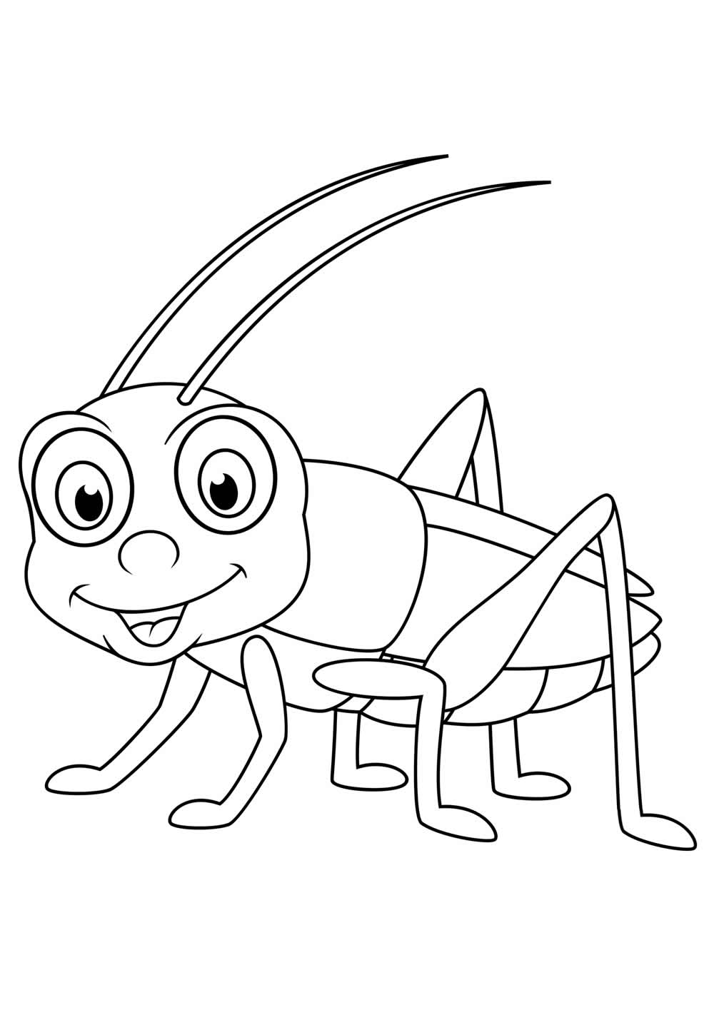Desenho de Grilo