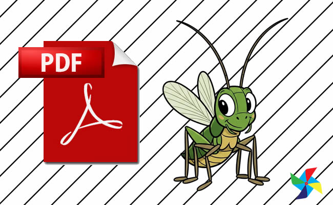 Desenhos de Grilo em PDF