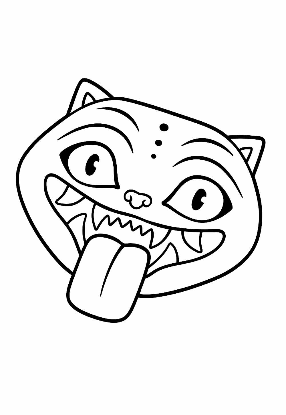 Desenho TIgre Guerreiras do K-Pop