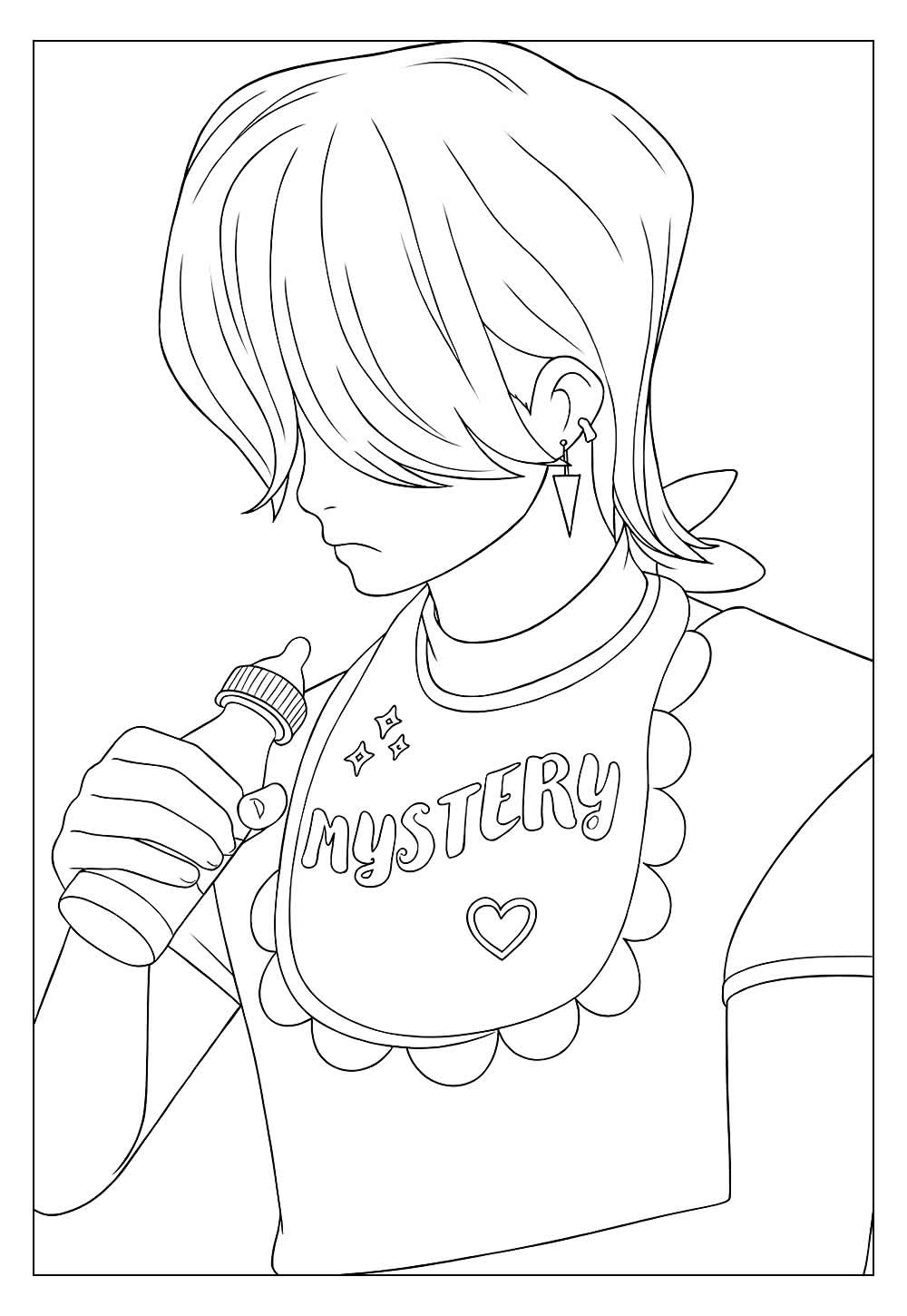 Mystery Saja para colorir e imprimir - Saja Boys