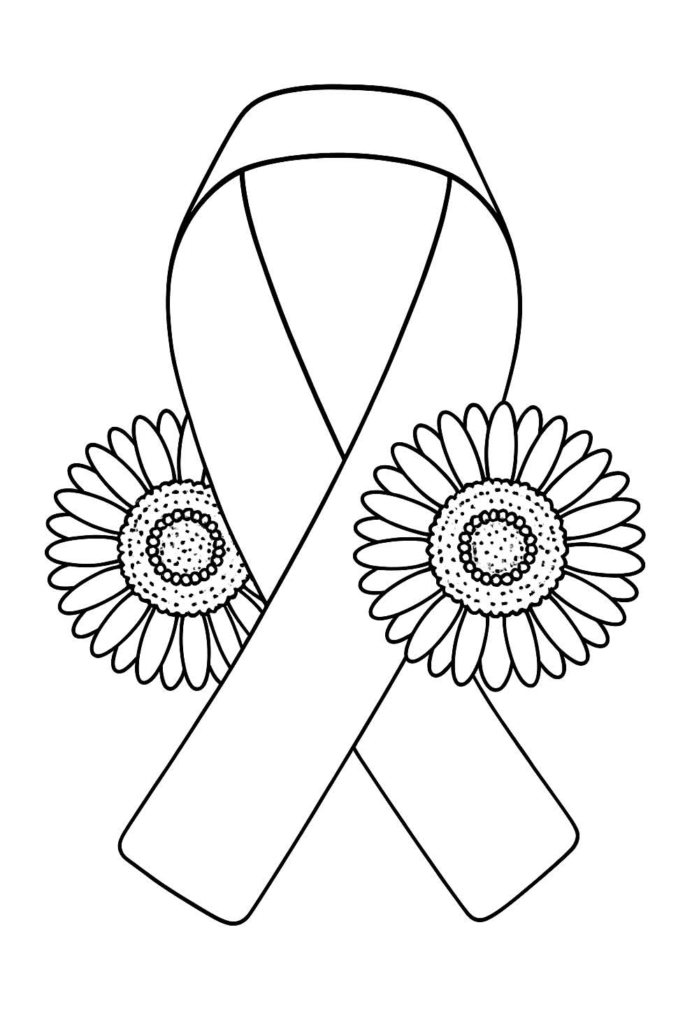 Outubro Rosa para colorir