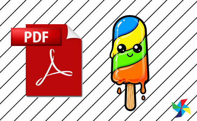 Desenhos de Picolé em PDF