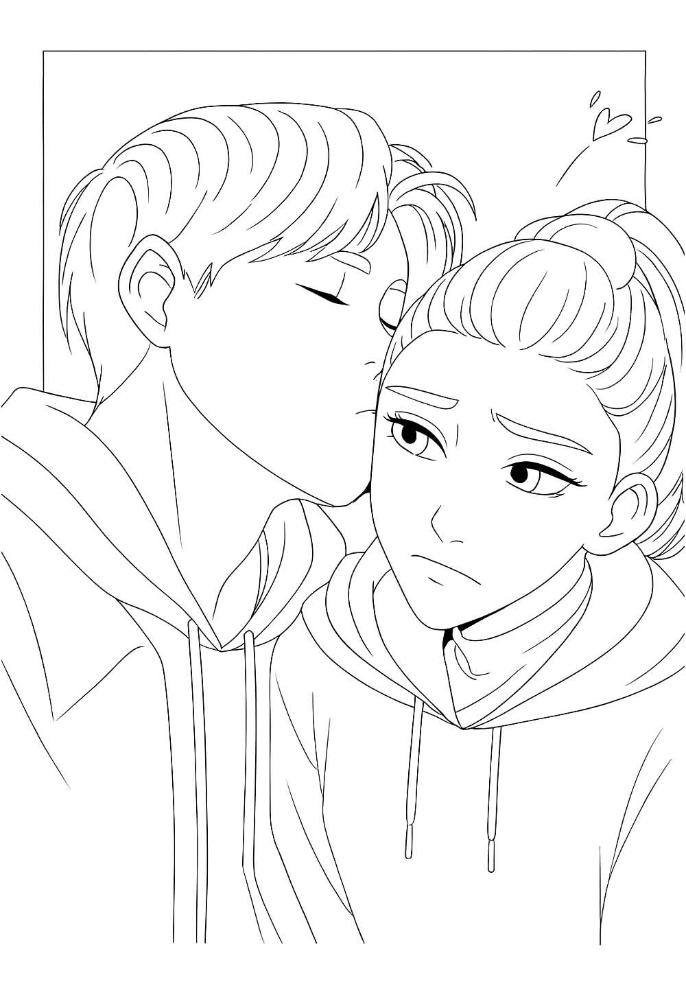 Desenhos de Rumi e Jinu para pintar