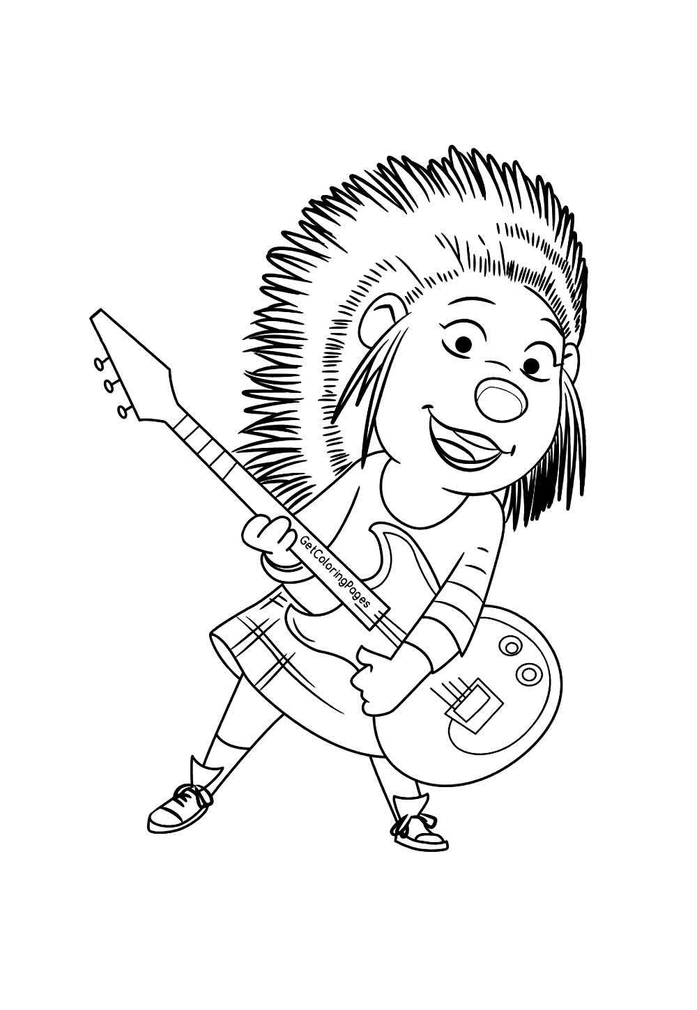 Desenhos de Sing: Quem Canta Seus Males Espanta para colorir