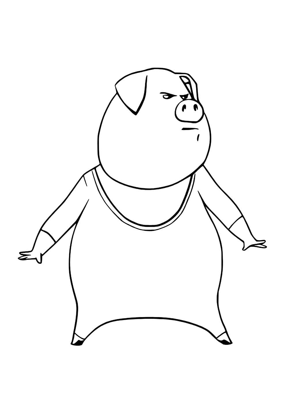 Sing: Quem Canta Seus Males Espanta para pintar