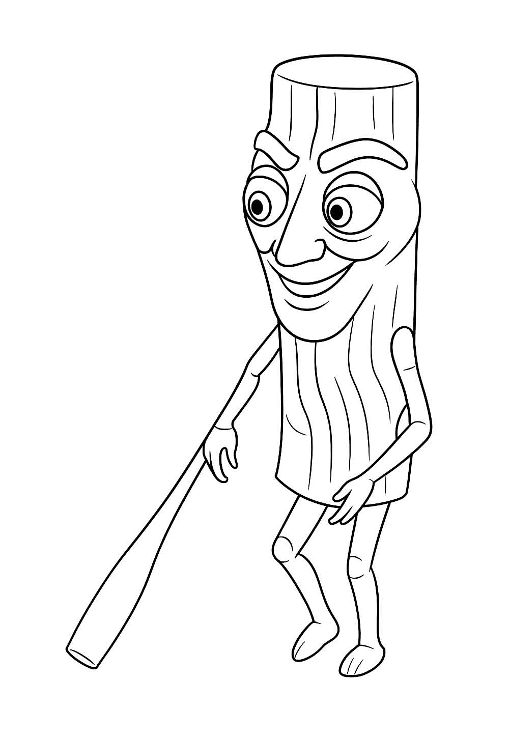 Desenho de Tung Tung Tung Sahur - Tralalero Tralala