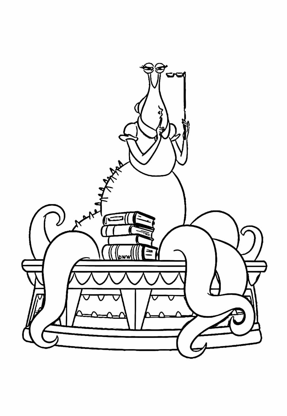 Desenhos de Universidade dos Monstros para colorir