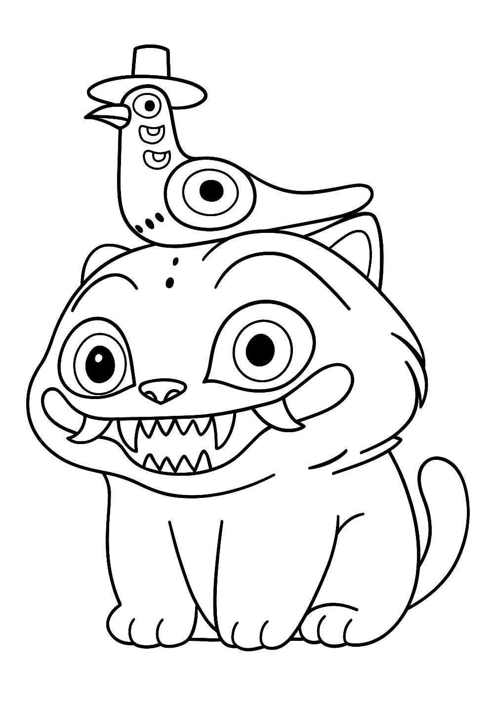 Desenho do Derpy para colorir