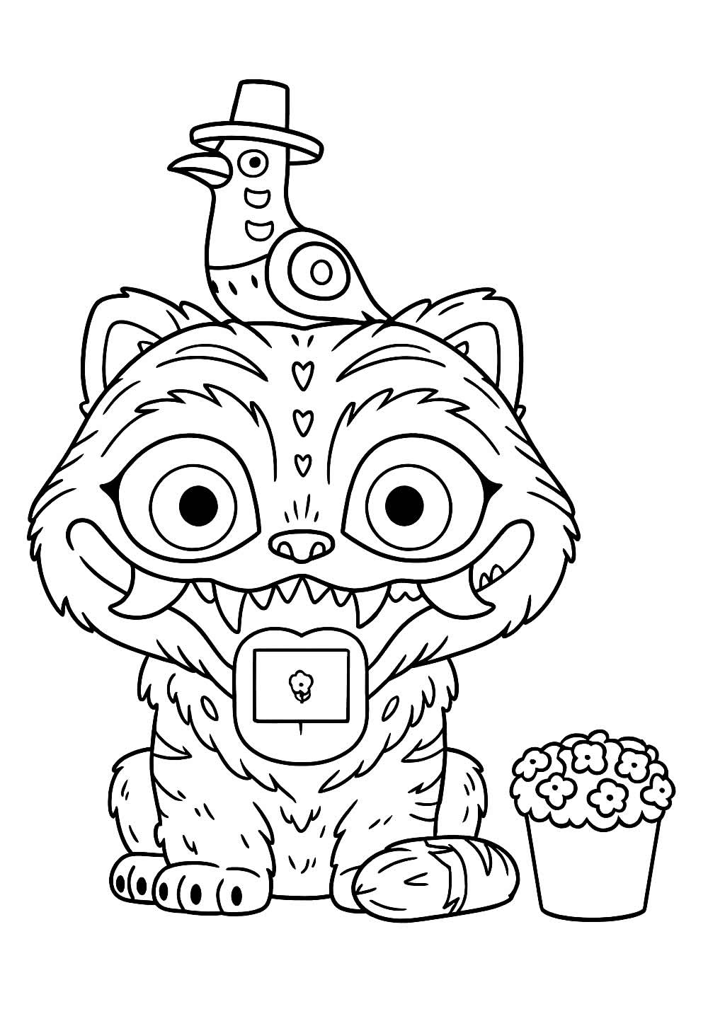 Desenho de Derpy para colorir