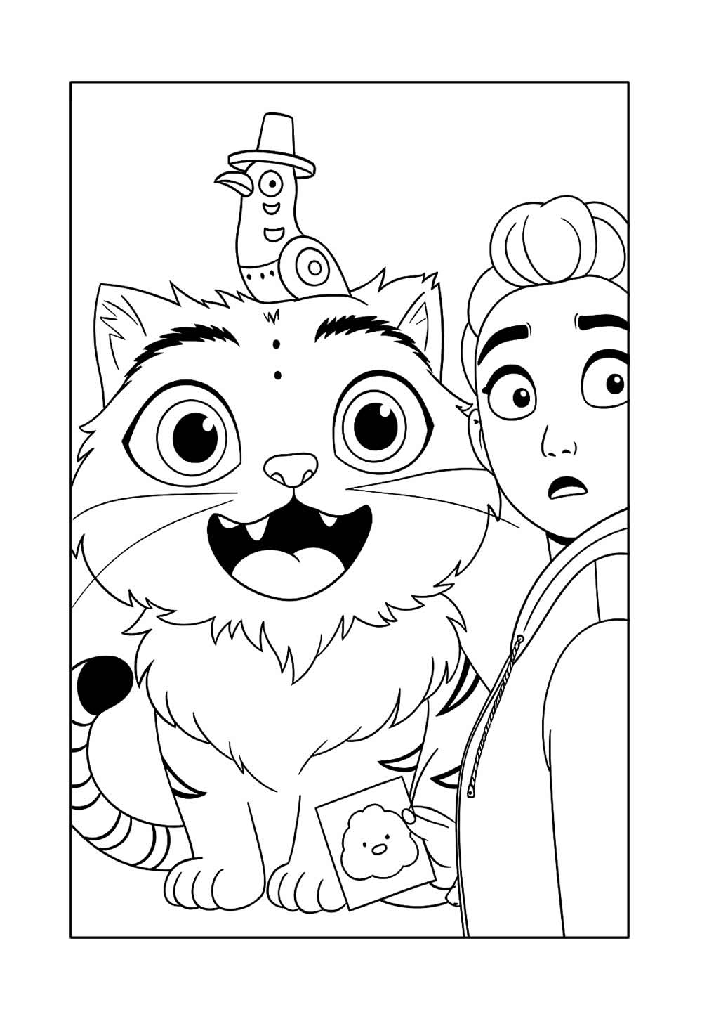 Desenho de Derpy para colorir - Guerreiras do K-Pop