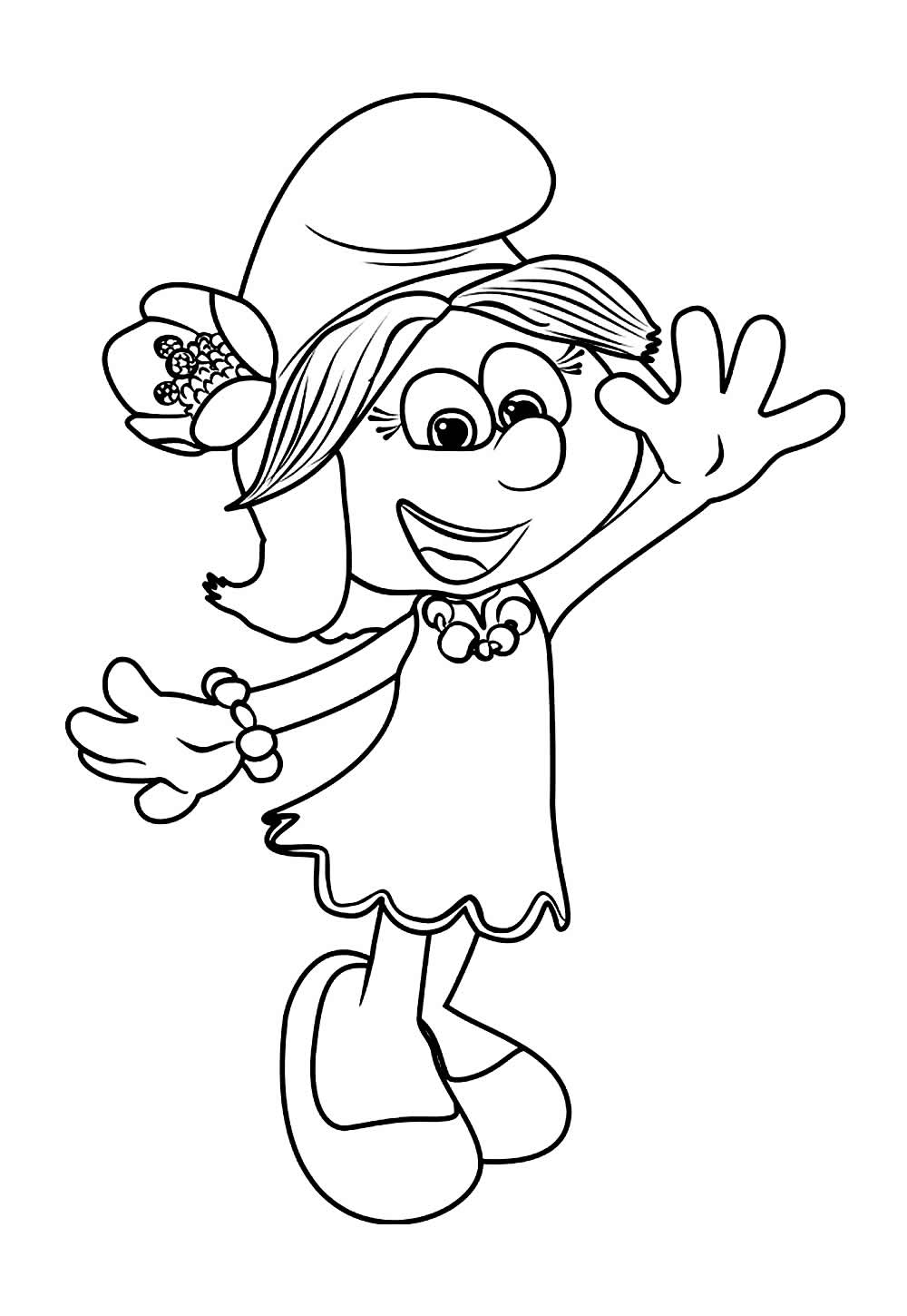 Smurfs para pintar