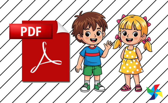 Desenhos Fofos em PDF