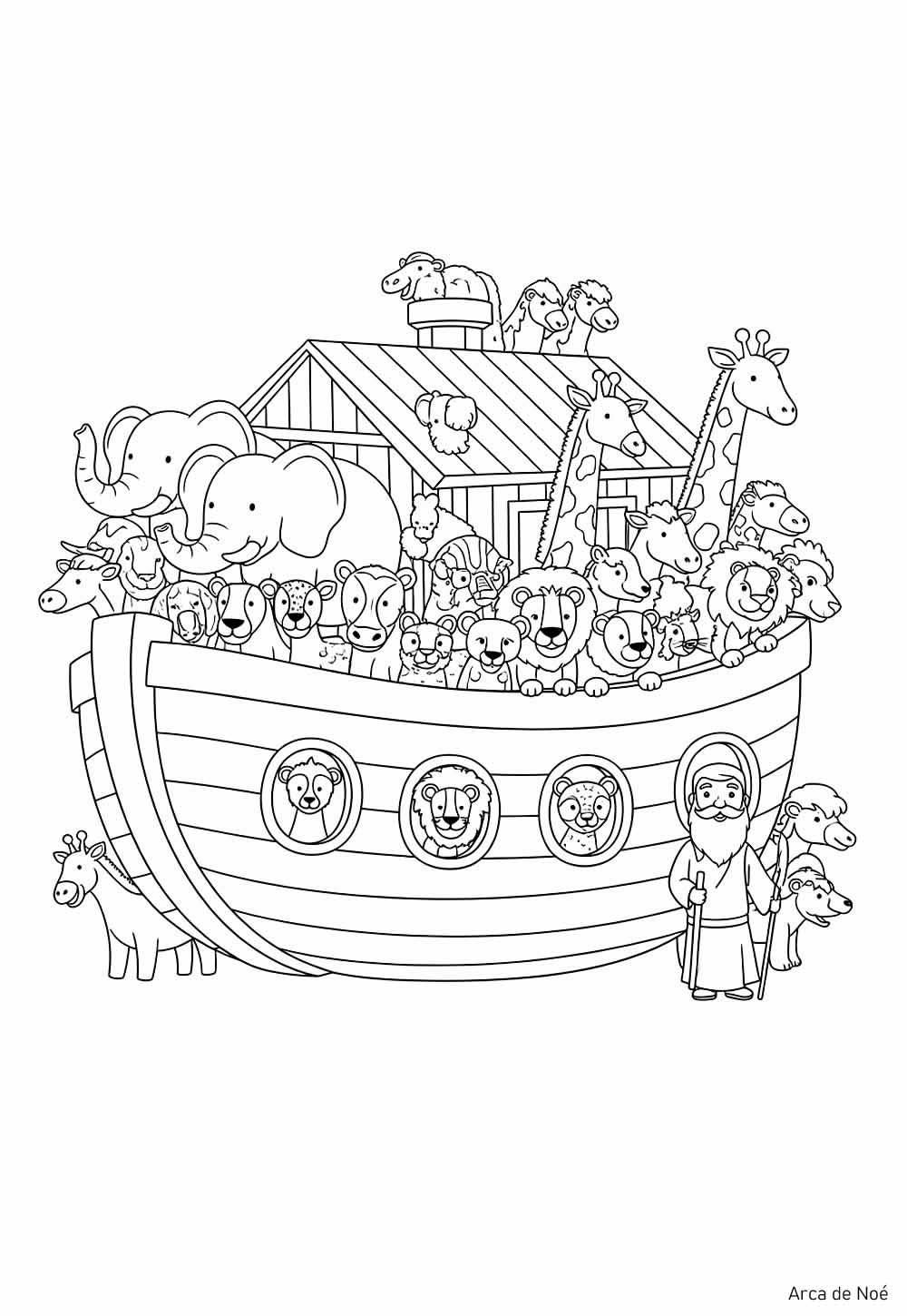 Desenhos da Arca de Noé