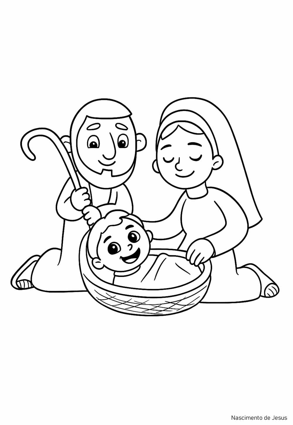 Desenhos do Nascimento de Jesus