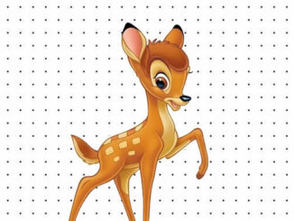 Desenhos de Bambi para colorir