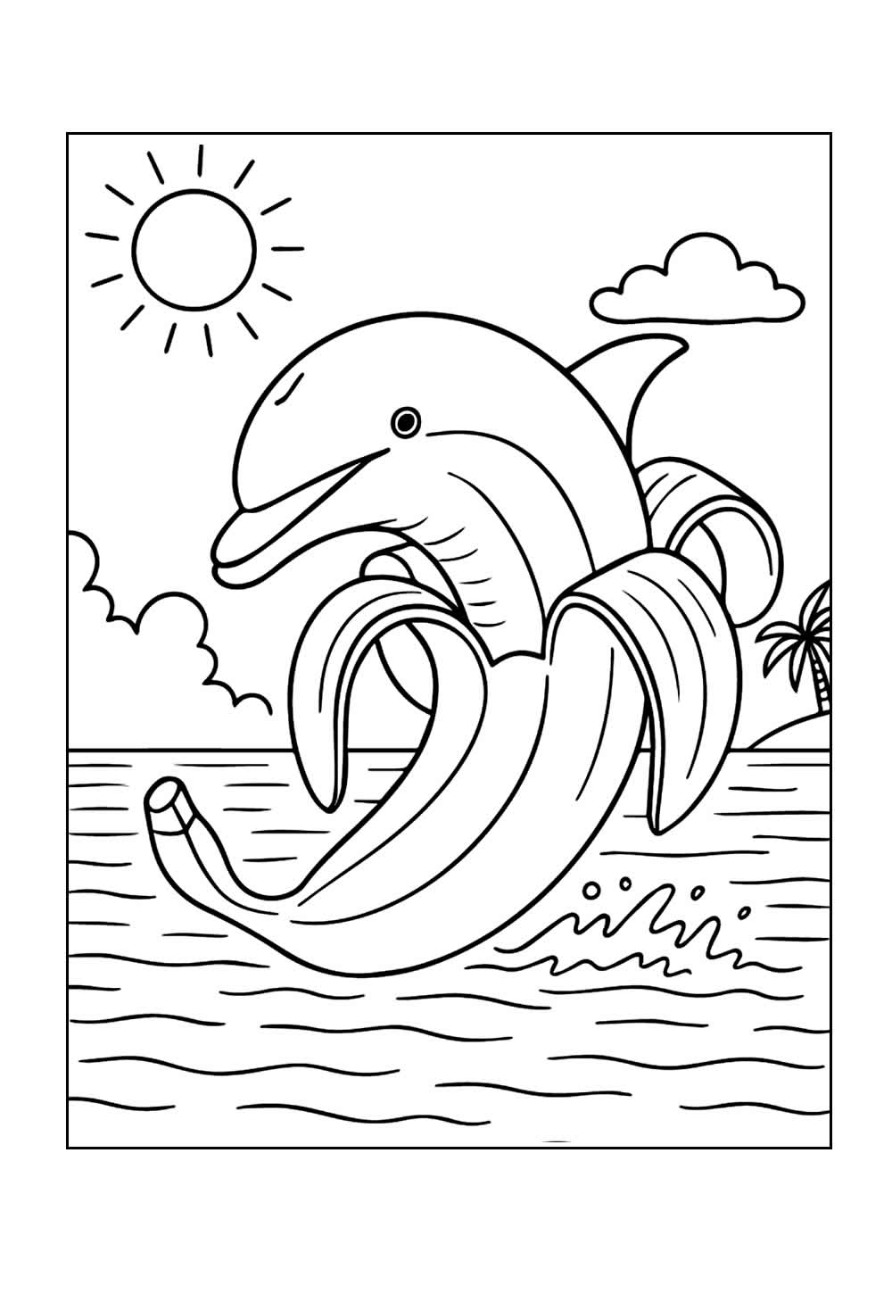 Desenho de Brainrot para colorir