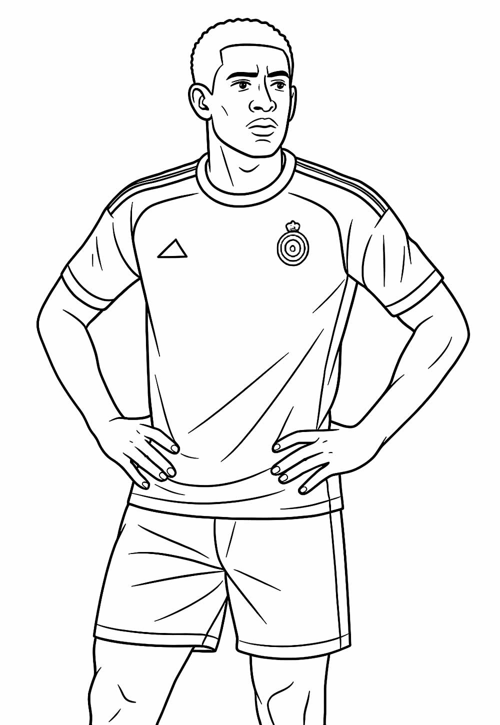 Desenho do Bellingham - Futebol