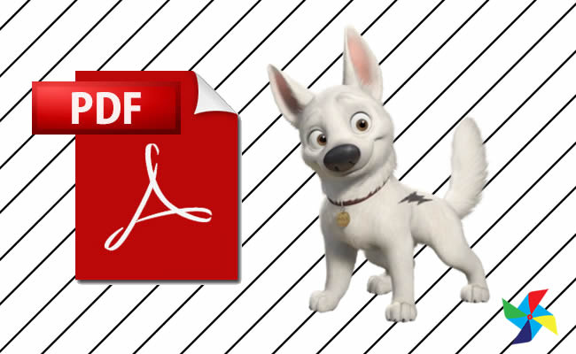 Desenhos do Bolt - Supercão em PDF