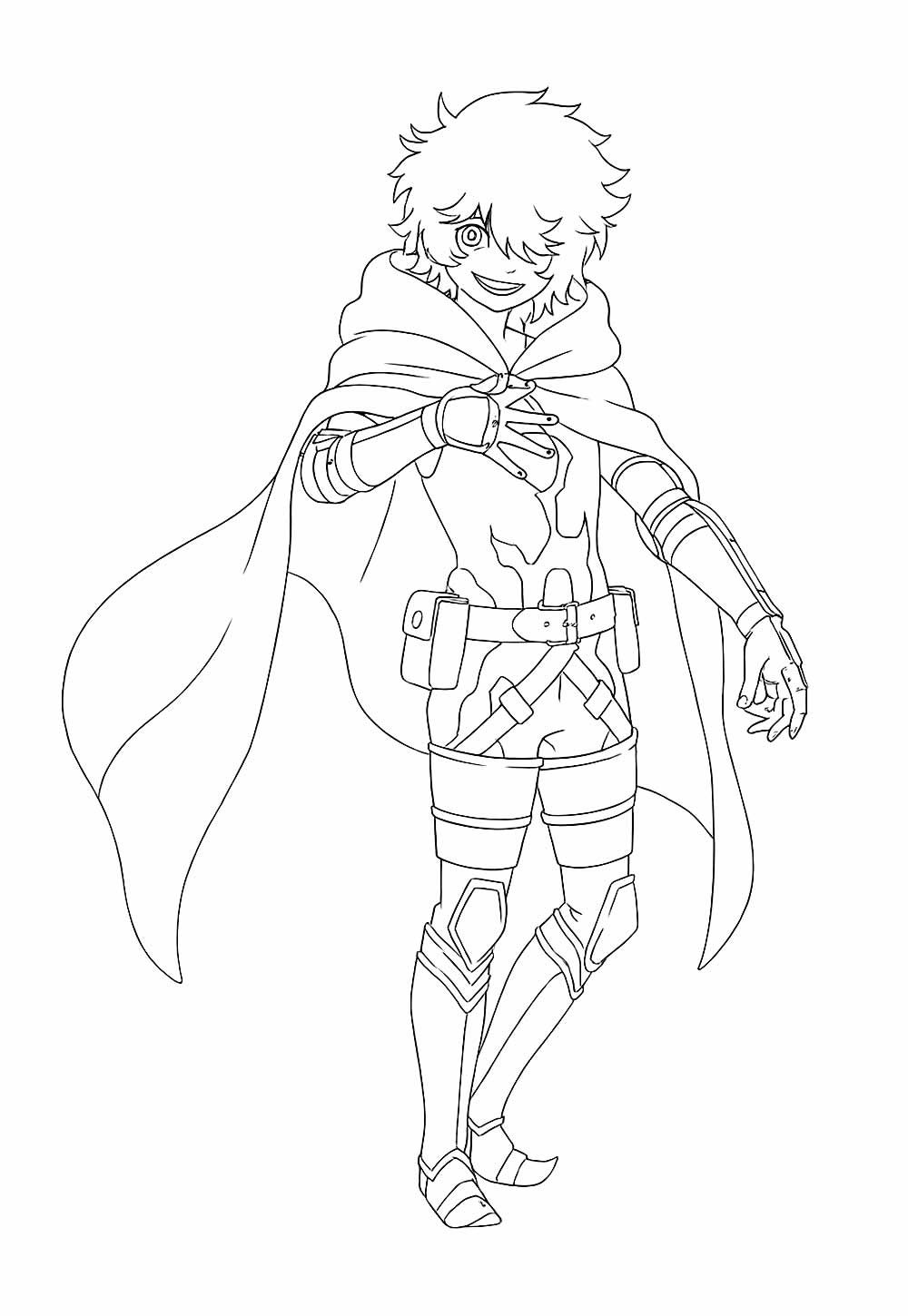 Desenho de Clevatess para colorir