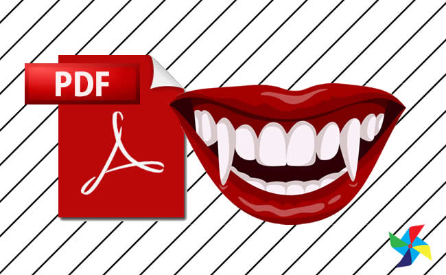 Desenhos de Dentes de Vampiro em PDF