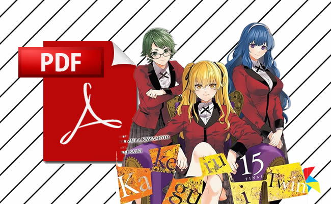 Desenhos de Kakegurui em PDF
