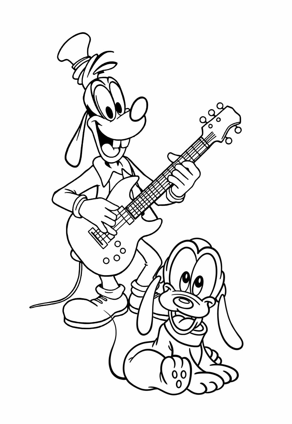 Desenhos de Pluto e Pateta