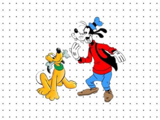 Desenhos de Pluto e Pateta para colorir