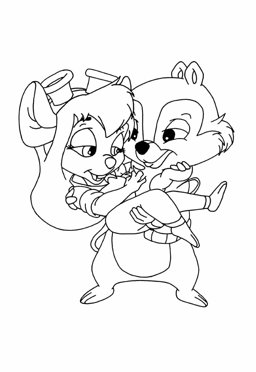 Desenho do Tico e Teco