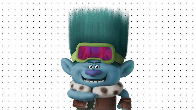 Desenhos de Trolls 3 - Juntos Novamente para colorir